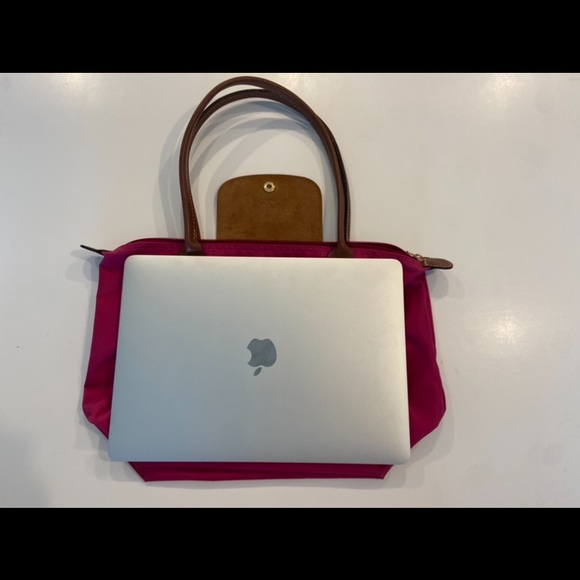 AUTHENTIC Pink Longchamp Le Pliage Small Shoulder Bag Excellent Condition - Picture 15 of 16